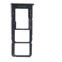 Bandeja Dual SIM+micro SD Galaxy A12 A125 (Negra)