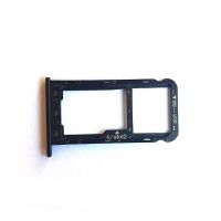 Bandeja lector tarjeta sim microsd Huawei Y6 pro 2017 (Negra)