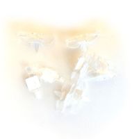 Grapas soporte panel retroiluminación LED lamina reflectora blanca LG 43UP80006LR 42UP80