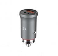 Cargador USB Rapido Coche Type-C 5V 3A/9V 2A/12V 1.5A 20W