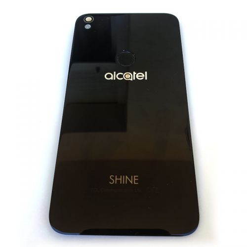 Tapa trasera con lector huellas Alcatel One Touch Shine Lite 5080X (Negra)