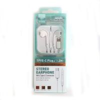 Auriculares TypeC estilo iPhone 1.2m (BLANCO)